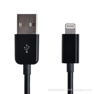 MFI USB Cable Supplies for iPhone/iPod/iPad, Smooth Surface, Reversible Design